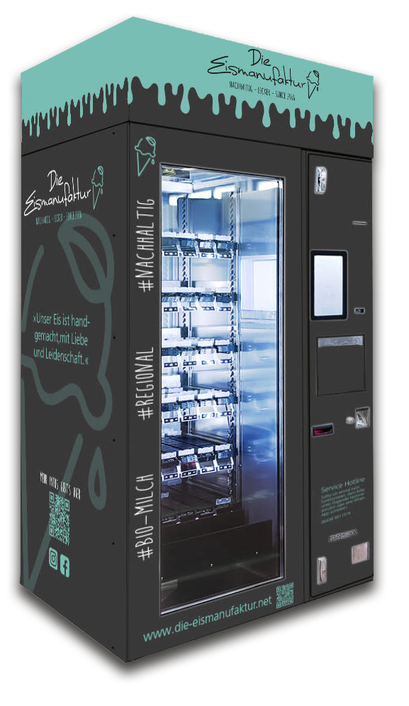 Eisautomat der Eismanufaktur